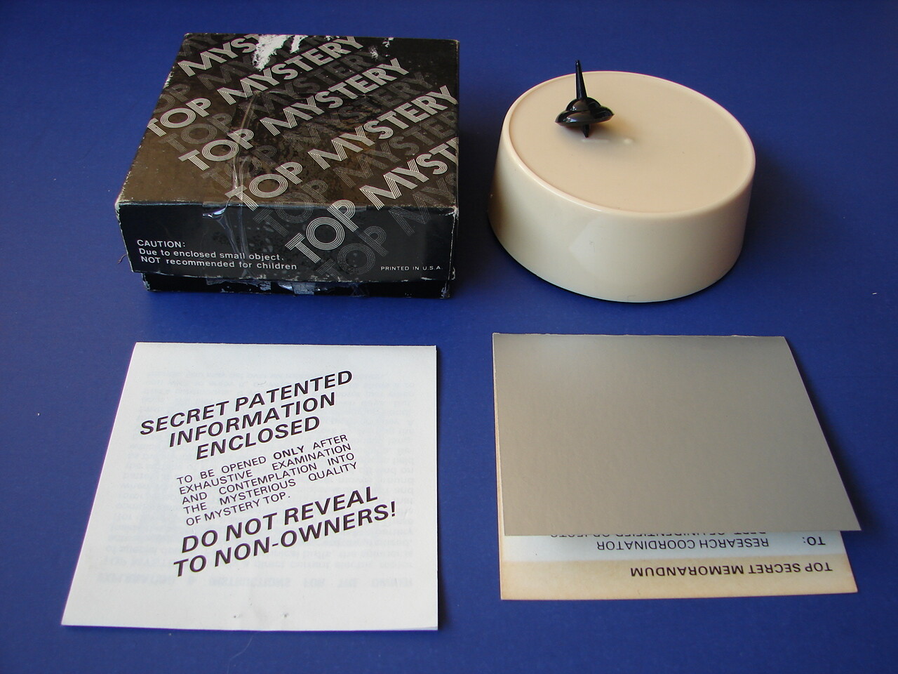 Johnson Smith & Company Catalog Mail Order TOP MYSTERY w/original Instructions