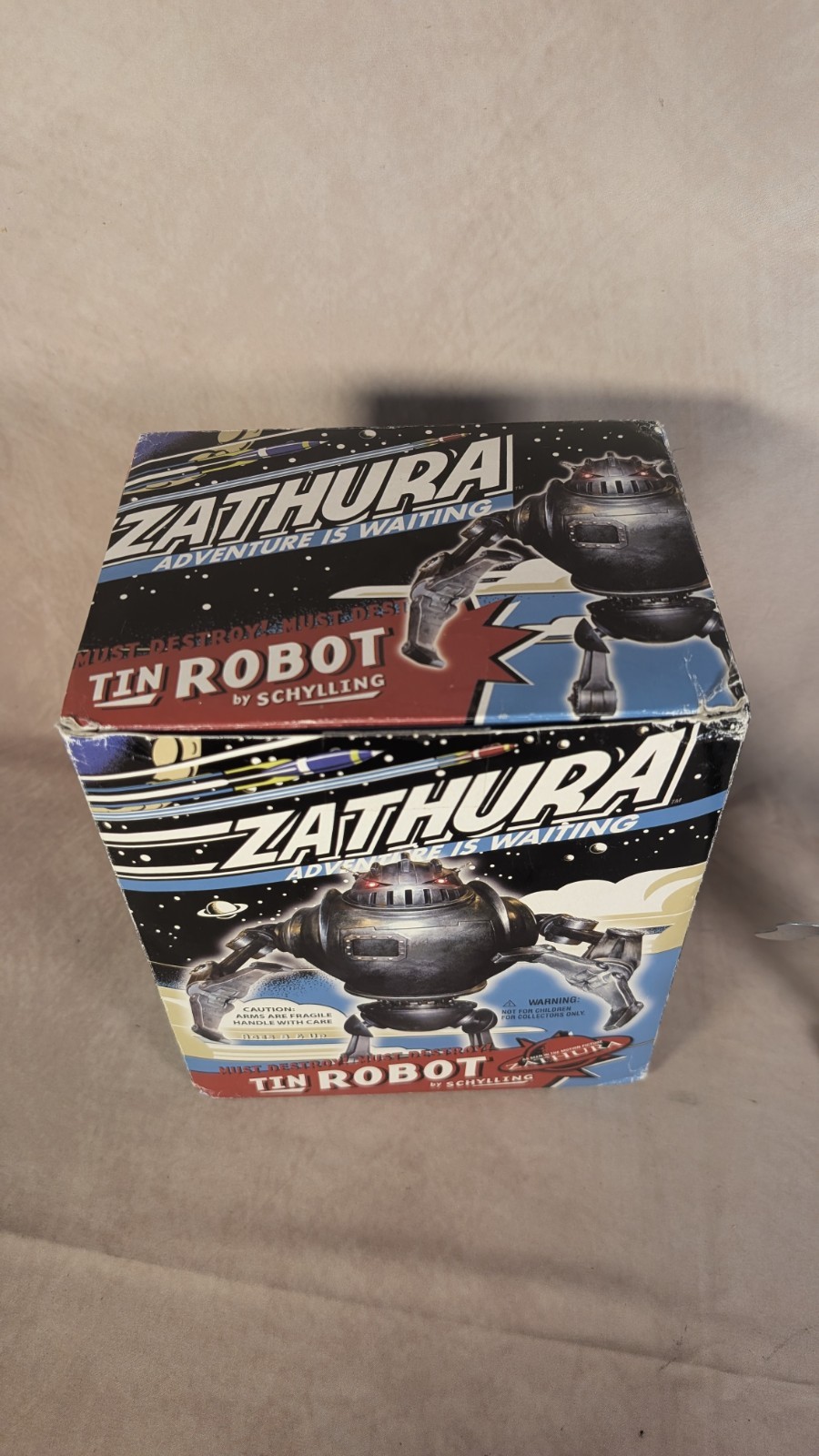 Zathura Tin Robot Clockwork By Schylling MINT With BOX / TESTED WORKS