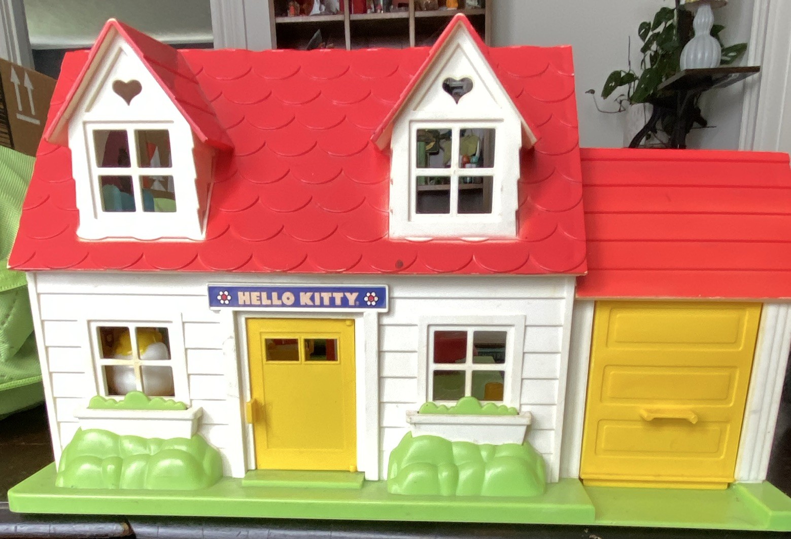 Hello Kitty Toy House Playset with Figures, Swing, Slide & Car