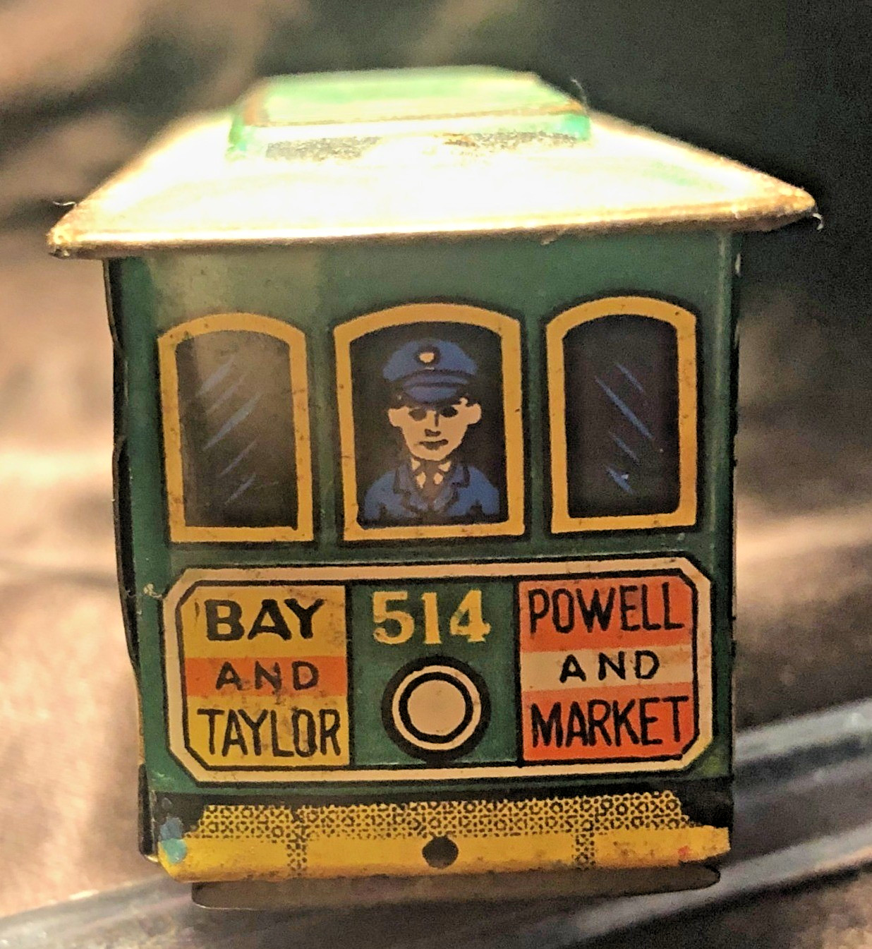 Tin Toy San Francisco Cable car