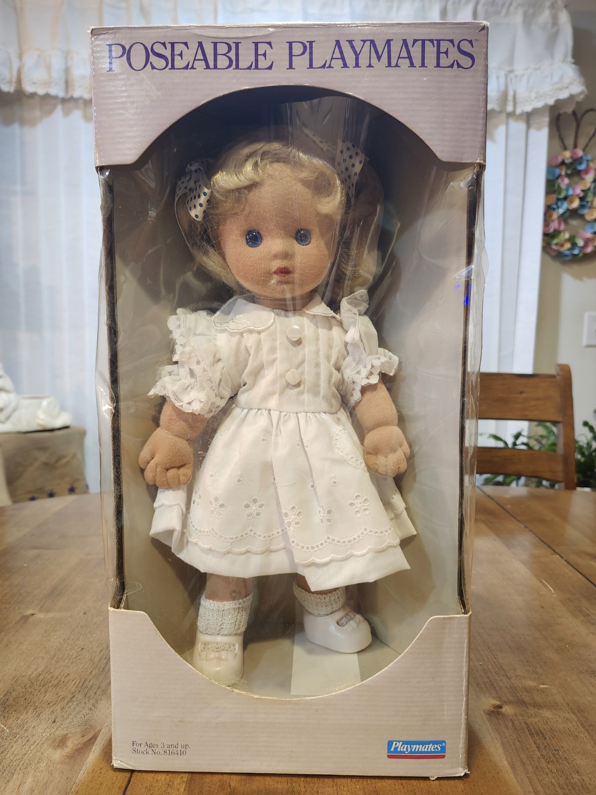 Vintage 1986 Poseable Playmates In Original Box UNUSED &UNOPENED “Marielle”