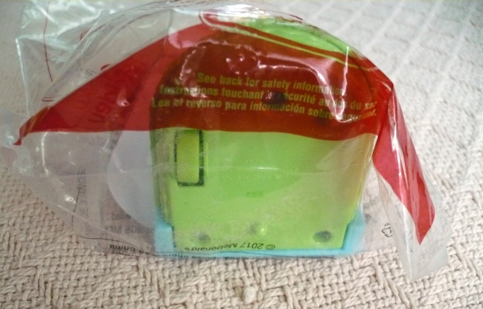 SUPER MARIO NINTENDO PRINCESS PEACH #7- SEALED – MCDs HAPPY MEAL TOY 2017
