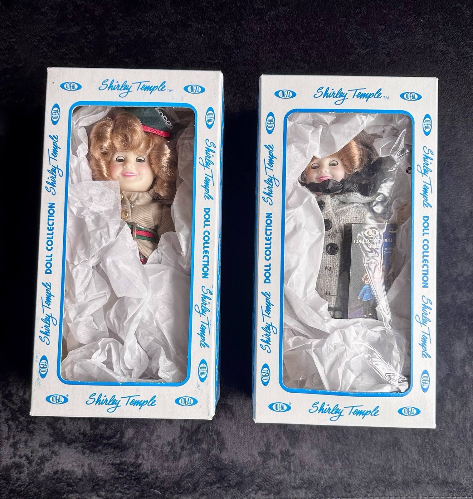 NIB VINTAGE Ideal Shirley Temple Dolls “Dimples” & “Wee Willie Winkie” Canada