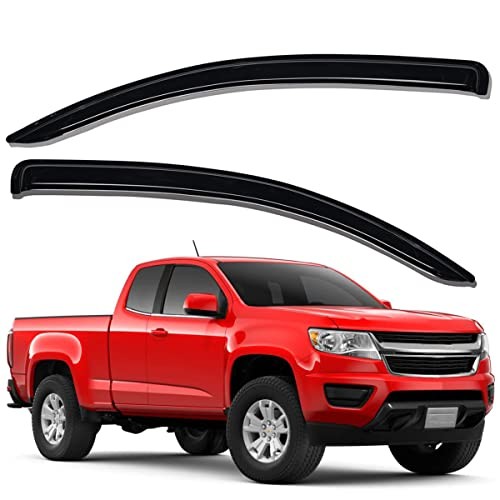 Lightronic Extra Durable Outside-Mount Auto Vent Window Visor, Outside Mount
