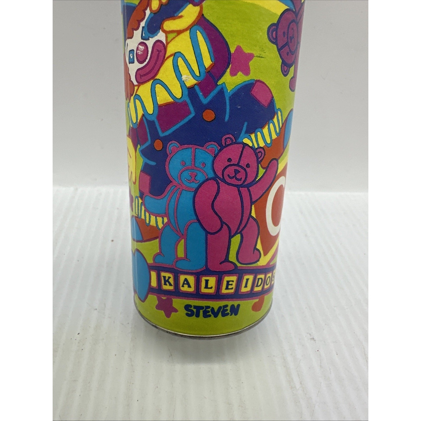 Vintage Steven Kaleidoscope Children’s Toy Clowns Bears 1991 Kitsch 150-600 {106
