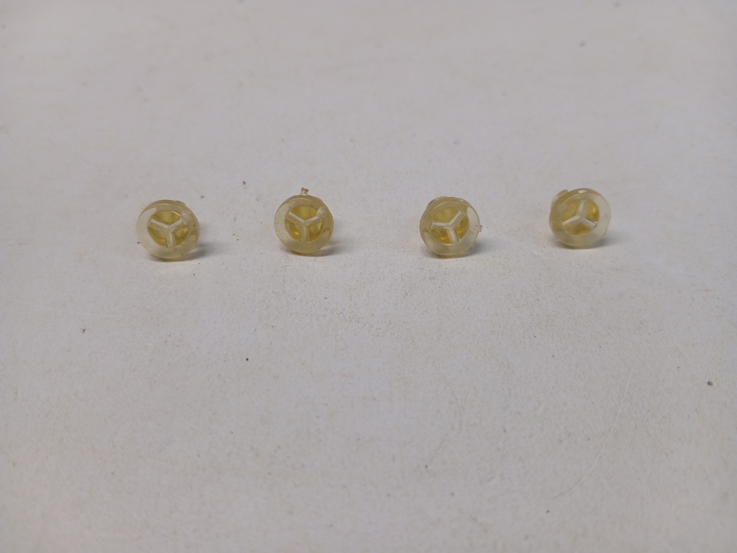 Original Tonka Fleetside Jet Delivery Truck- Set Of 4 Smooth Headlight For Parts