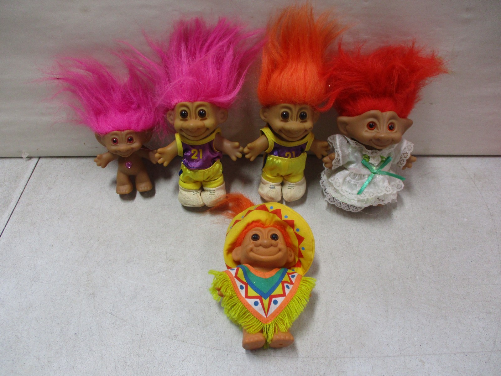 11 Original Russ Troll Dolls