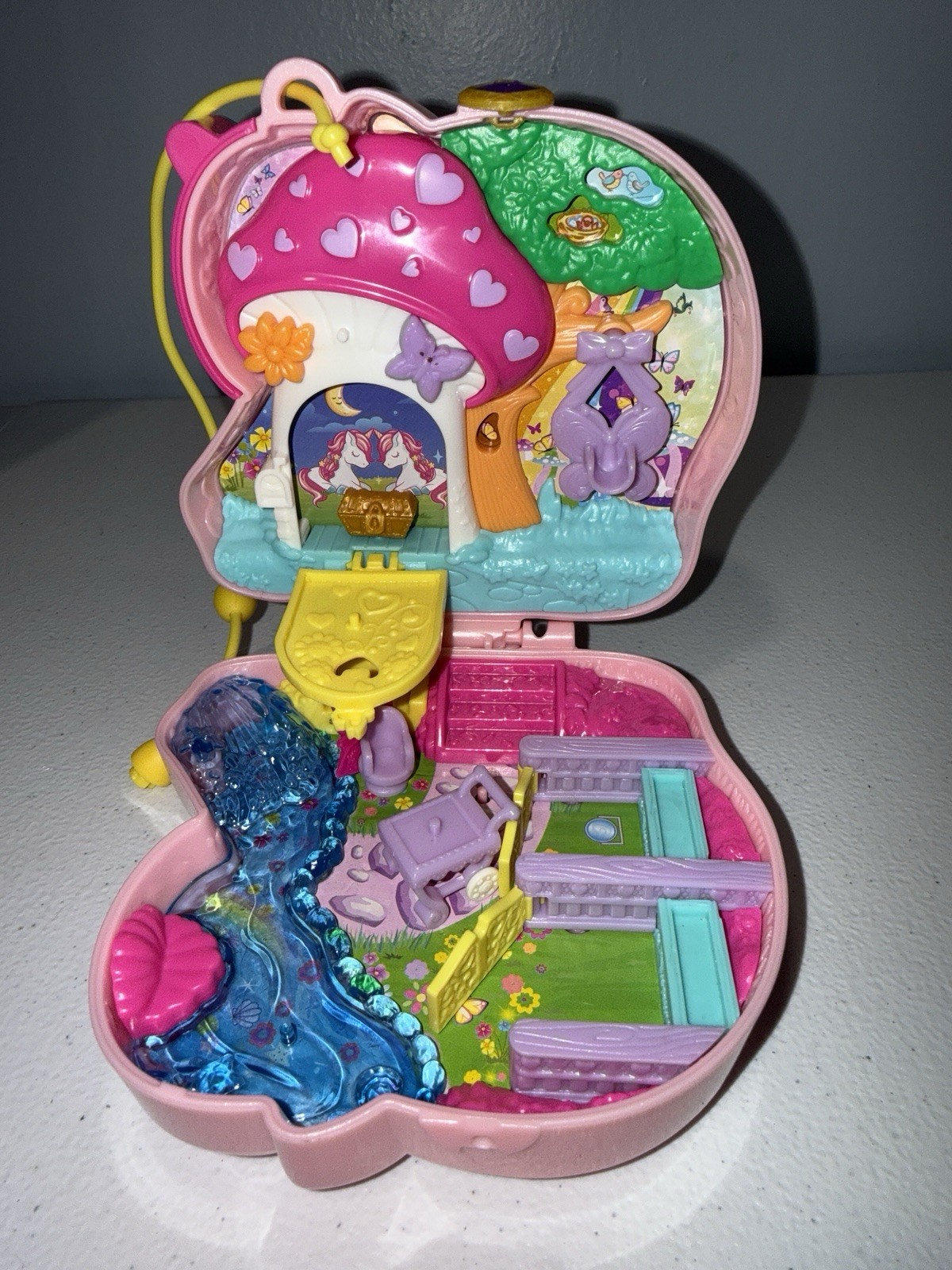 Polly Pocket Unicorn Playset Plastic Figures Accessories Age 4-7 8-11 Years