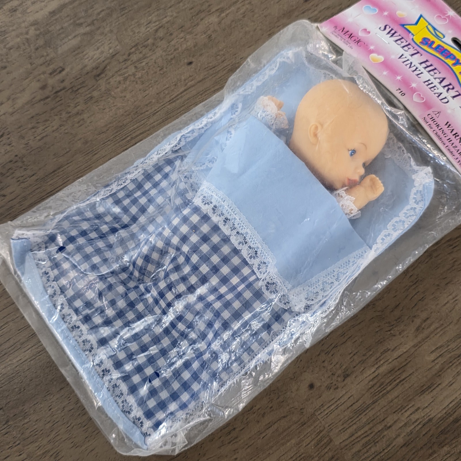 Sleepy Time Sweet Heart Doll Vinyl Head By Magic