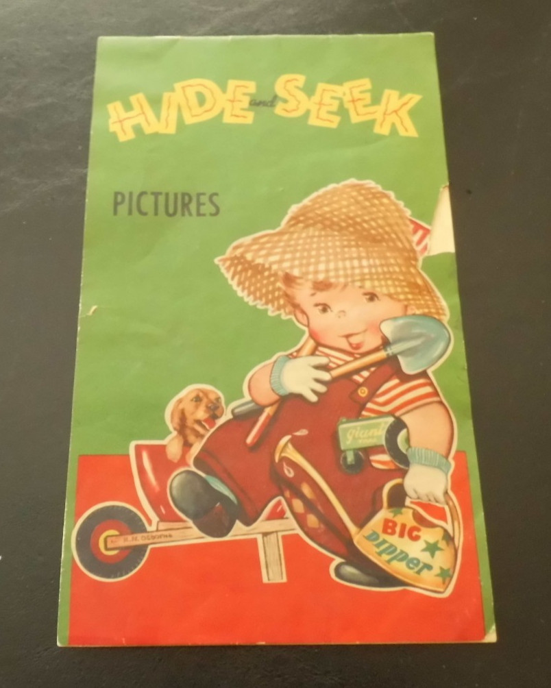 (GRB-16) Vintage Activities Book Children’s Book UNUSED