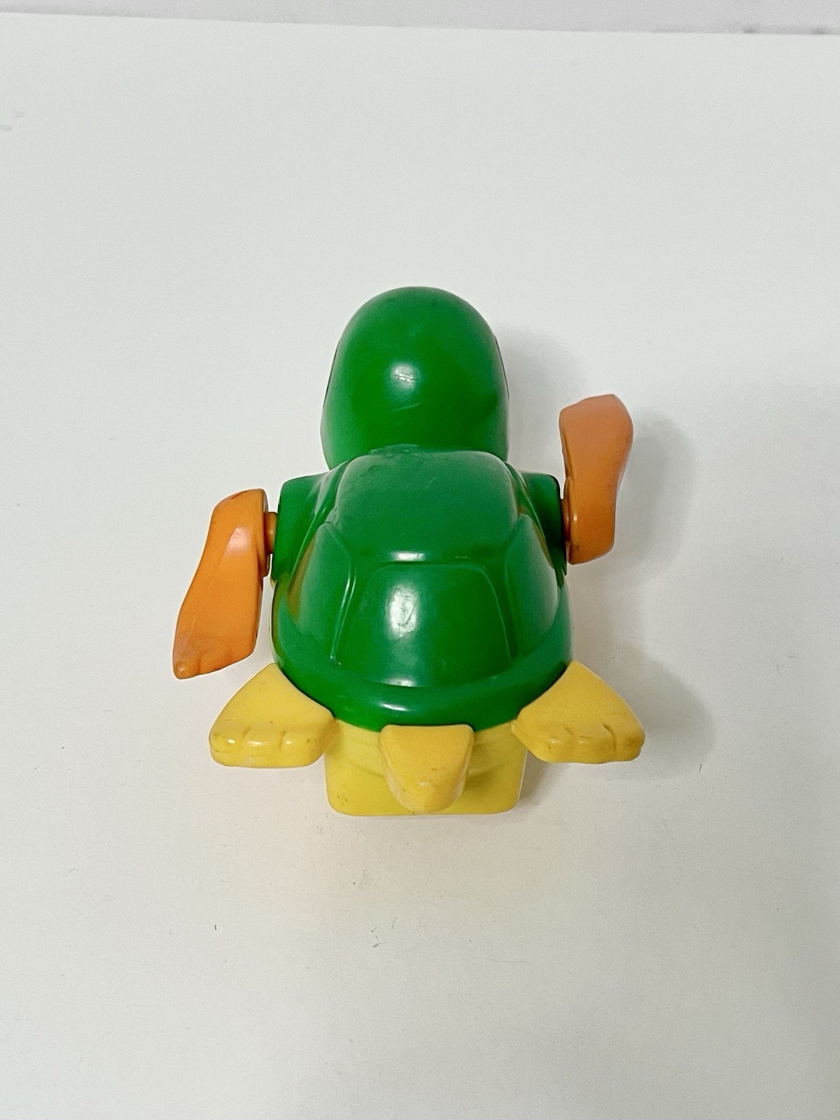Vintage Tomy Wind Up Swimming Turtle Toy 1976 Not Working