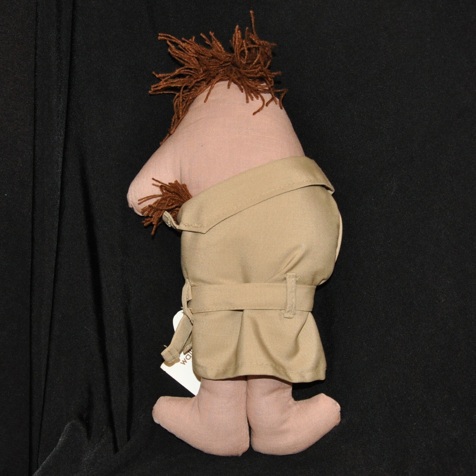 VTG 77 Mister Flashmore Jr Doll Mustached Trench Coat Flasher Privates Orig Tag