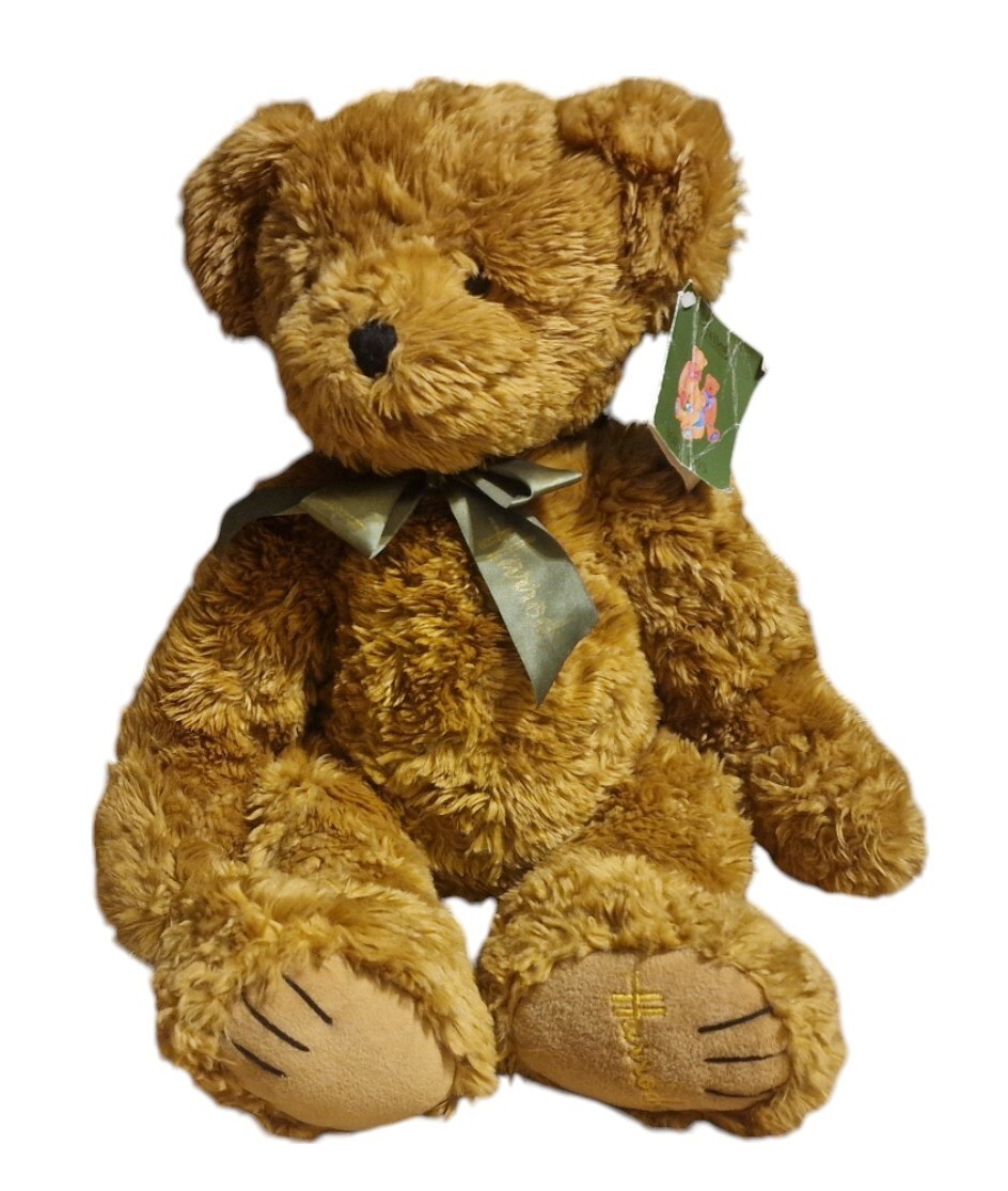Harrods large plush Harry the bear. Approxiamtely 19 inches high (SK)