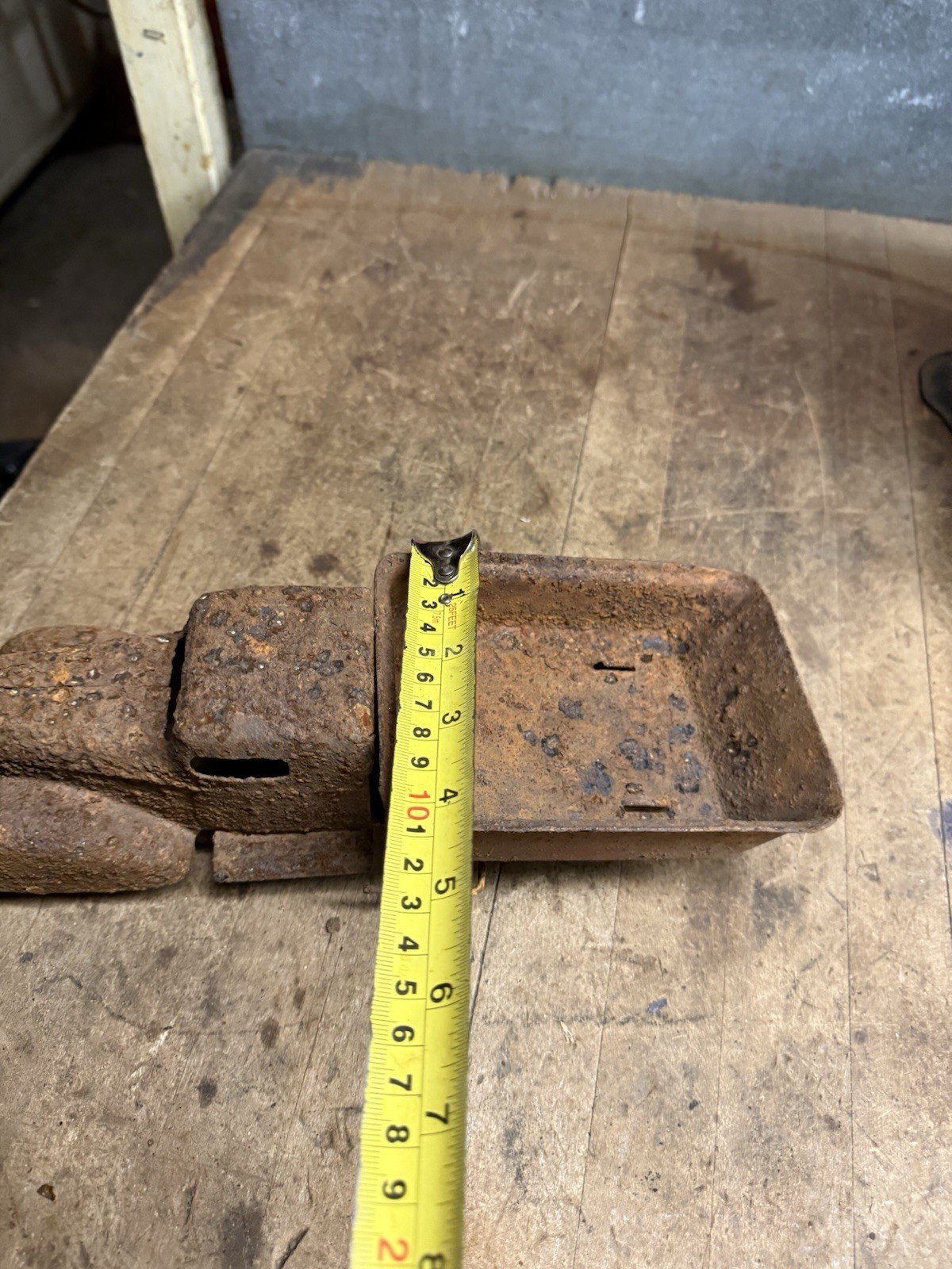 Vintage Old Rare Delivery Dump Truck Pressed Steel Tin Toy Parts Unknown USA