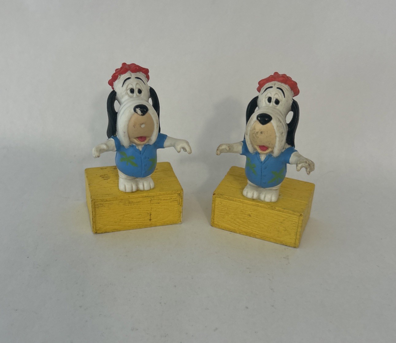 Vintage Droopy 1989 Turner Entertainment 3.5″ Droopy Dog Warner Bros. Lot of 2