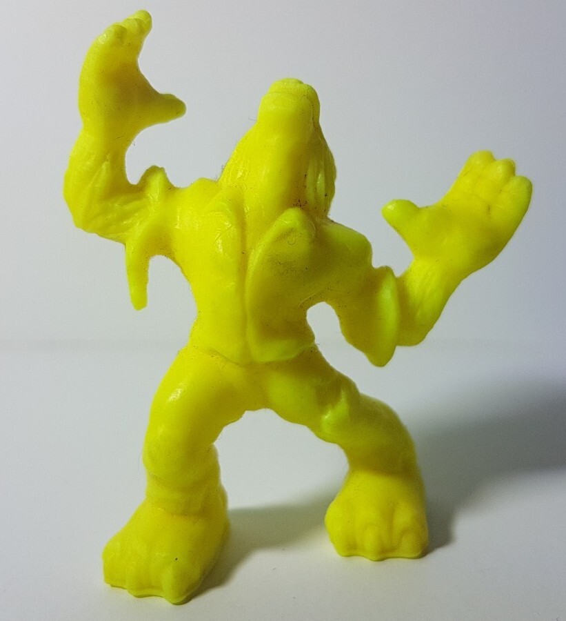 90’s Monster in My Pocket Werewolf #3 Series 1 Rare Neon Yellow!!