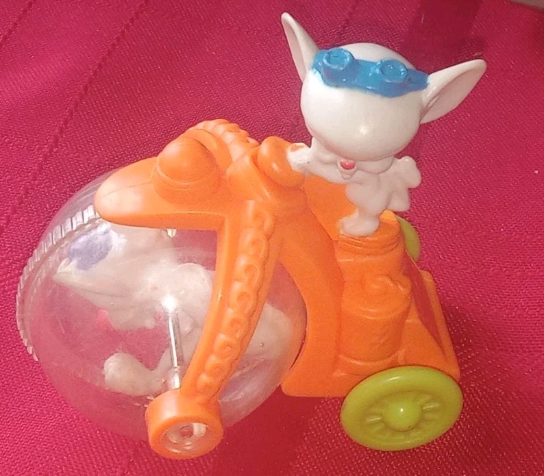Vintage 1993 Warner Bros Experiment In Progress Toy Pinky and The Brain