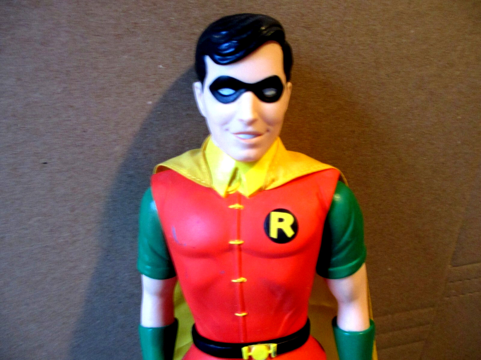 VINTAGE 1980’S BATMAN 15″ & ROBIN 12″ ACTION FIGURE HAMILTON GIFTS-HANG TAG-EXC