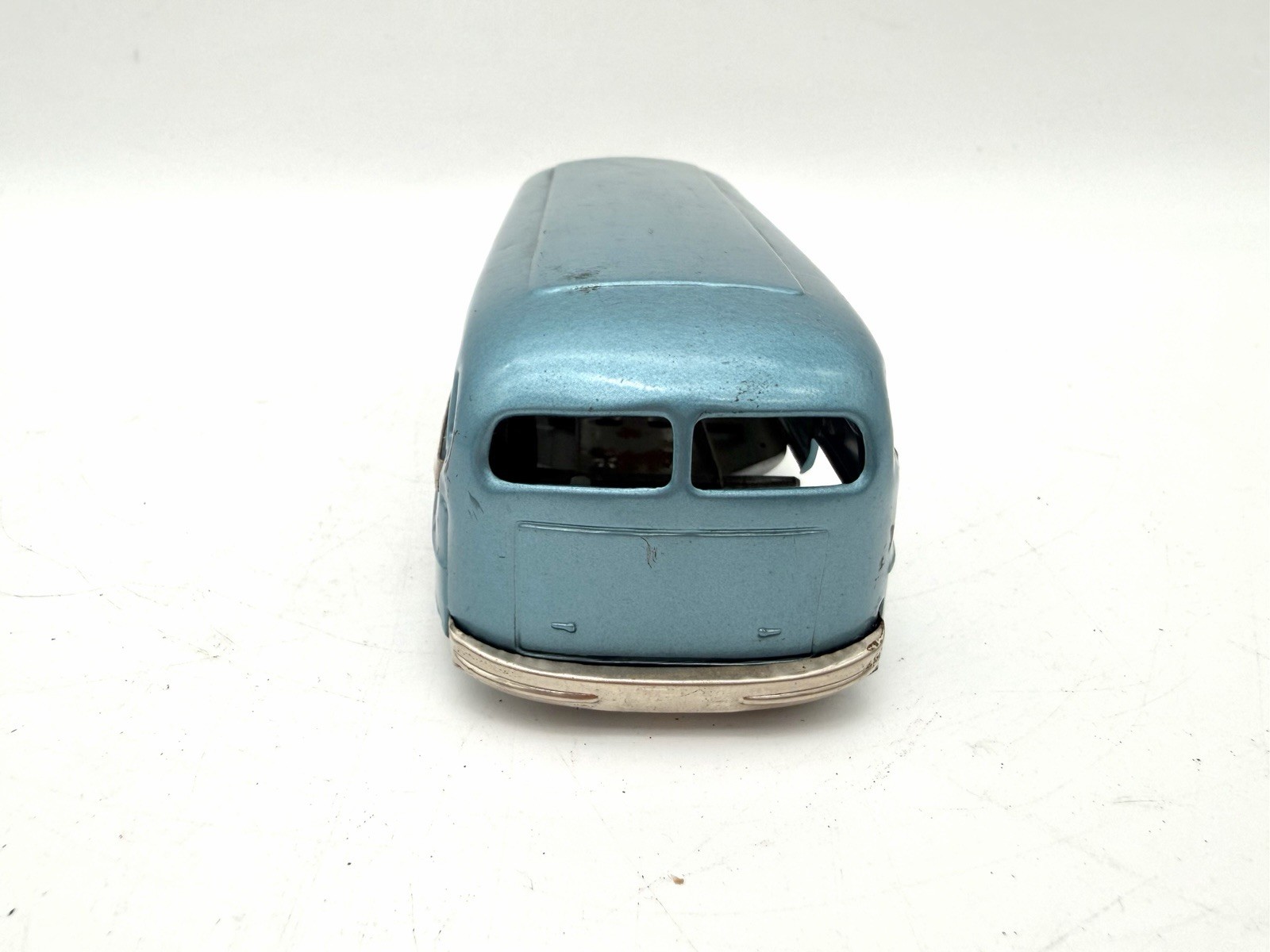 Vintage CKO Kellermann 381 Mercedes Bus Tin Toy Friction West Germany