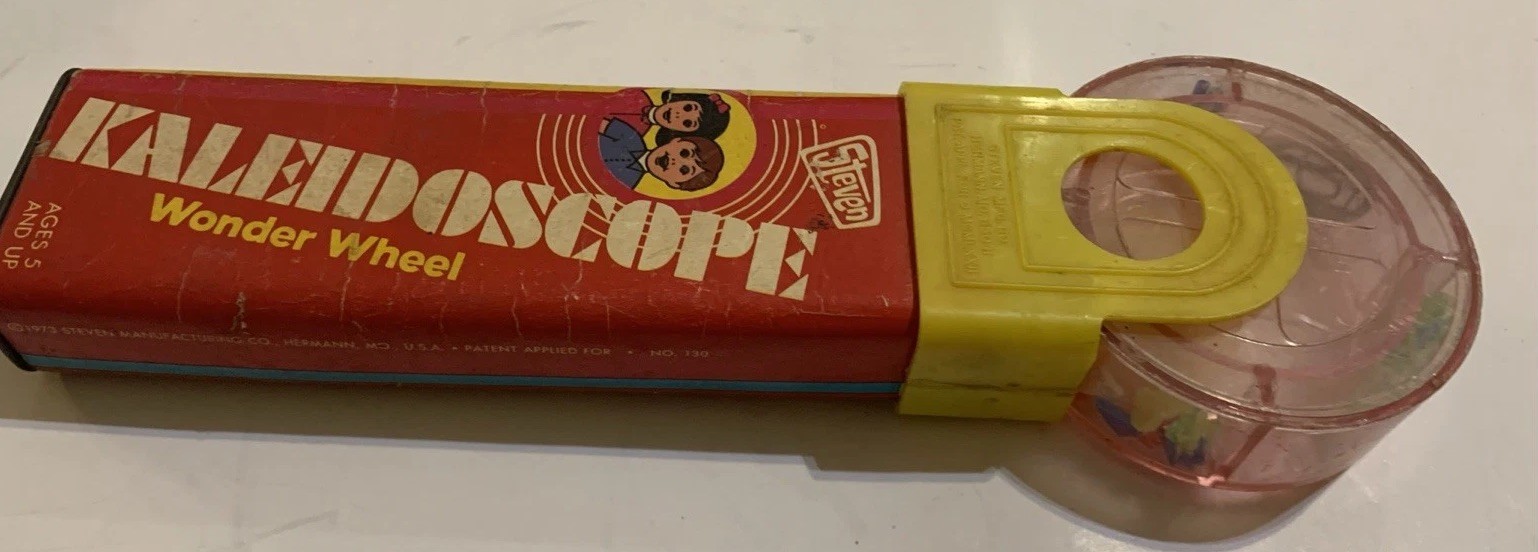 Vintage 1973 Steven Kaleidoscope Wonder Wheel – Number 130 – 1970’s Toy