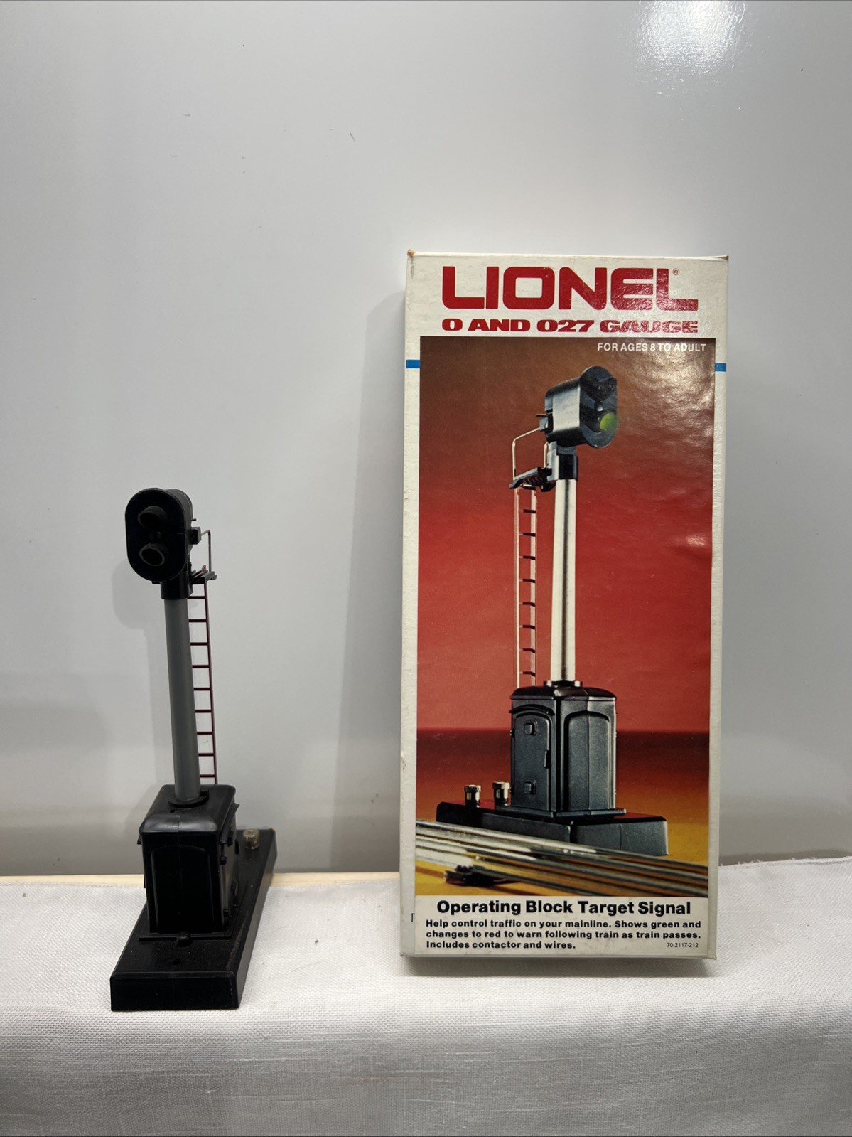 1986 Lionel 027 6-2117 Operating Block Target Signal New In Box