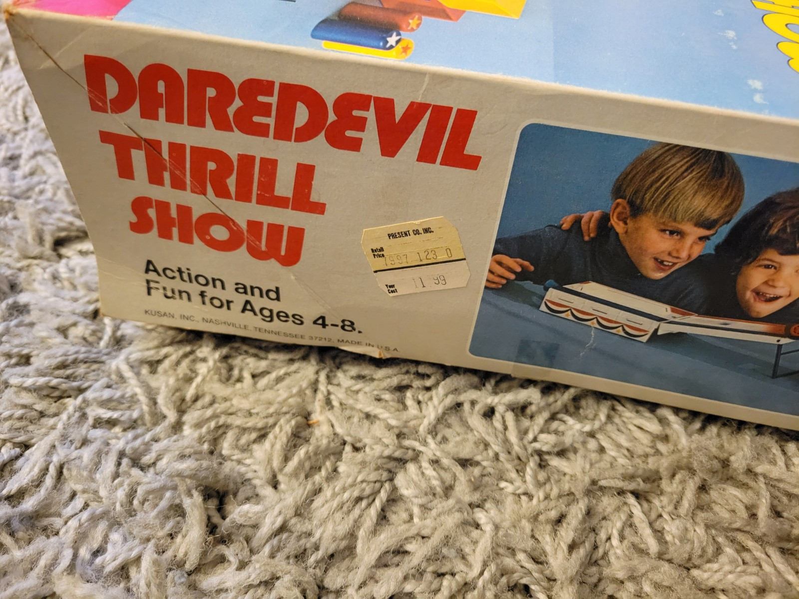 🔥🔥🔥 Vintage Kusan Daredevil Thrill Show – Tested Works – Extremely RARE