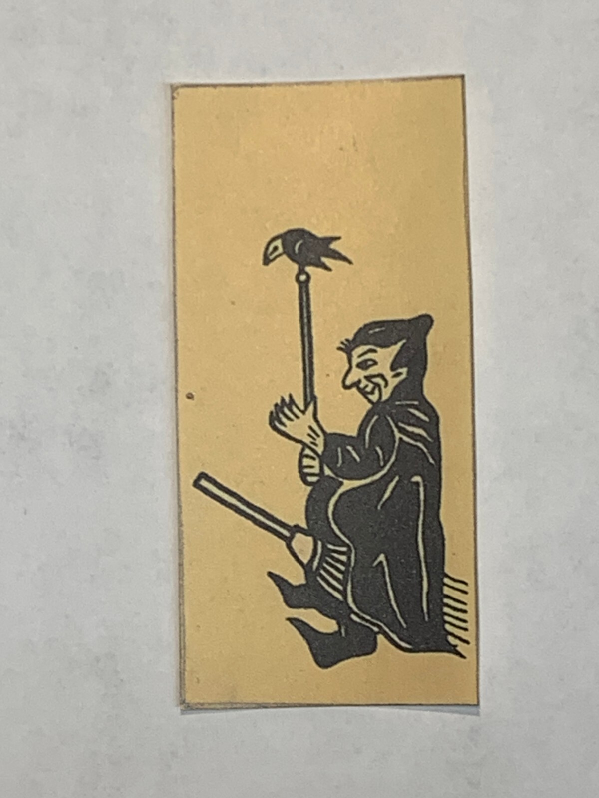 Marx Hootin’ Hollow Haunted House Replacement Window Shade Paper Only