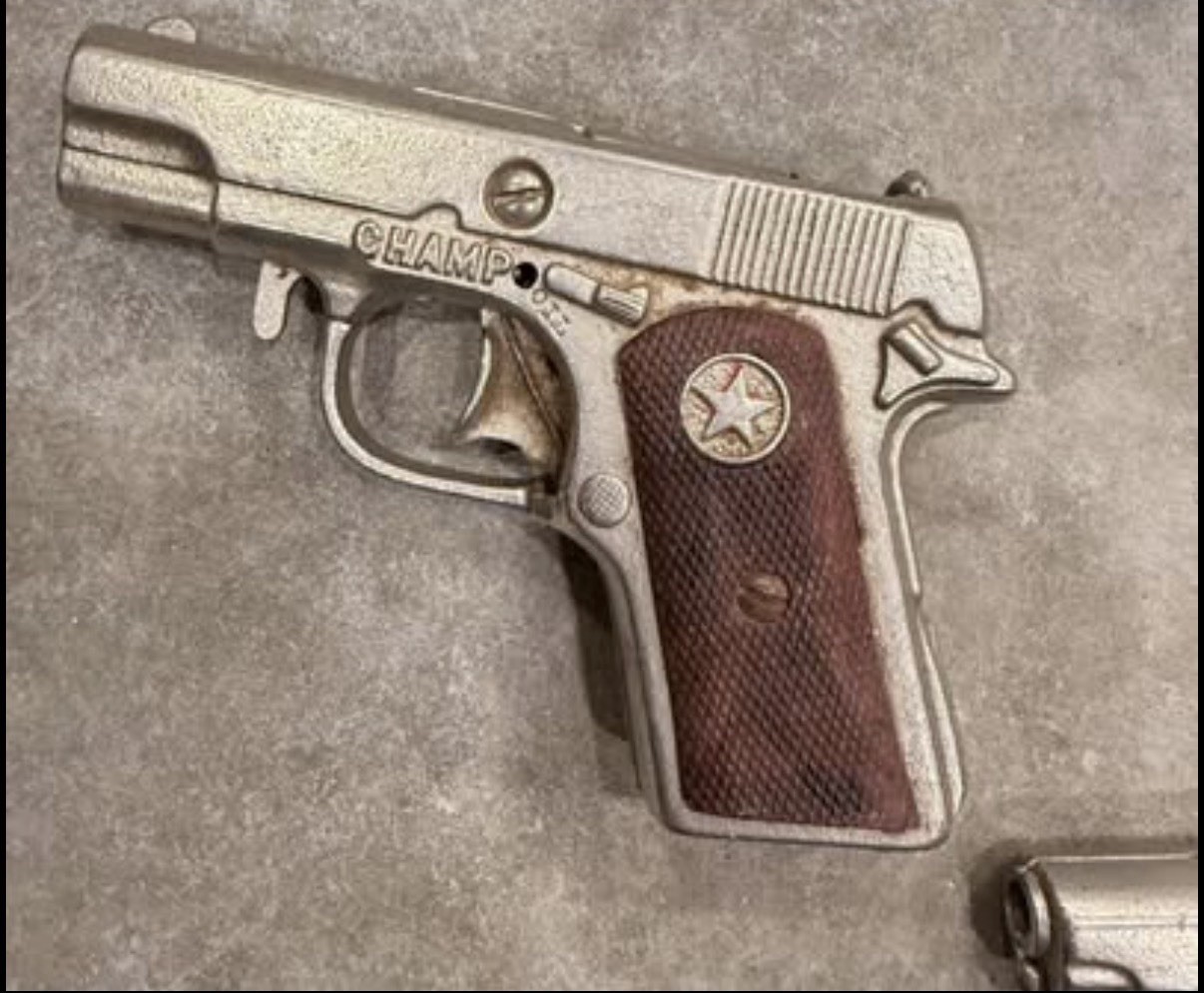 Toy cap pistols vintage