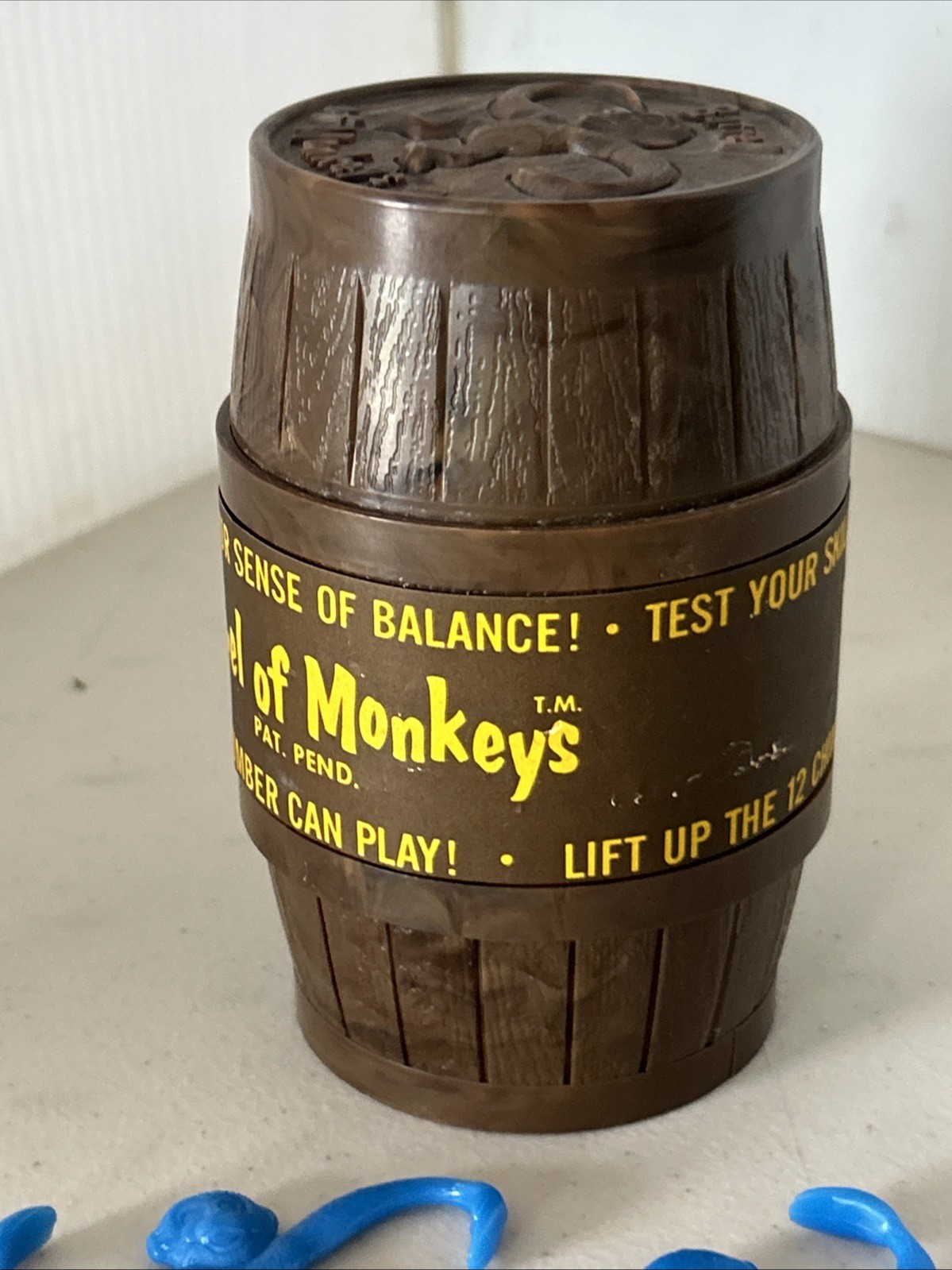 Barrel of Monkeys 1966 Lakeside Toys No. 8312 – Vintage Game – Mid Century Toy