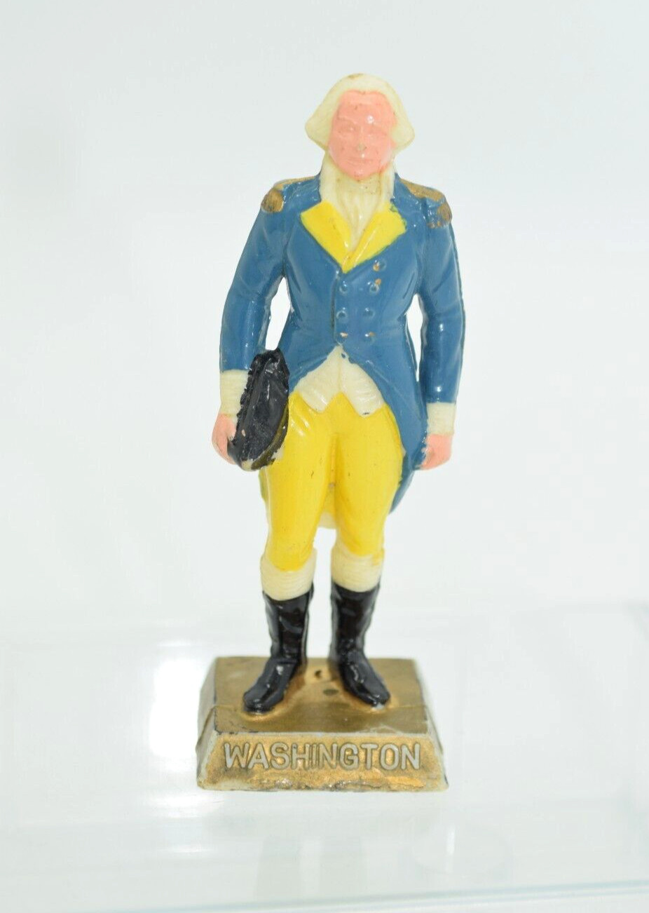 Vintage MARX US PRESIDENT Original GEORGE WASHINGTON 1st 2.75″ tall (G)
