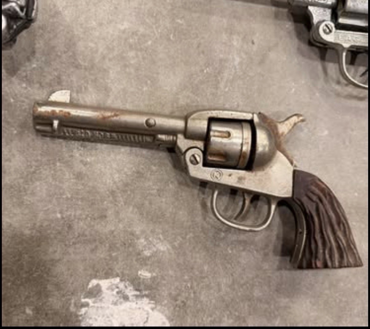 Toy cap pistols vintage