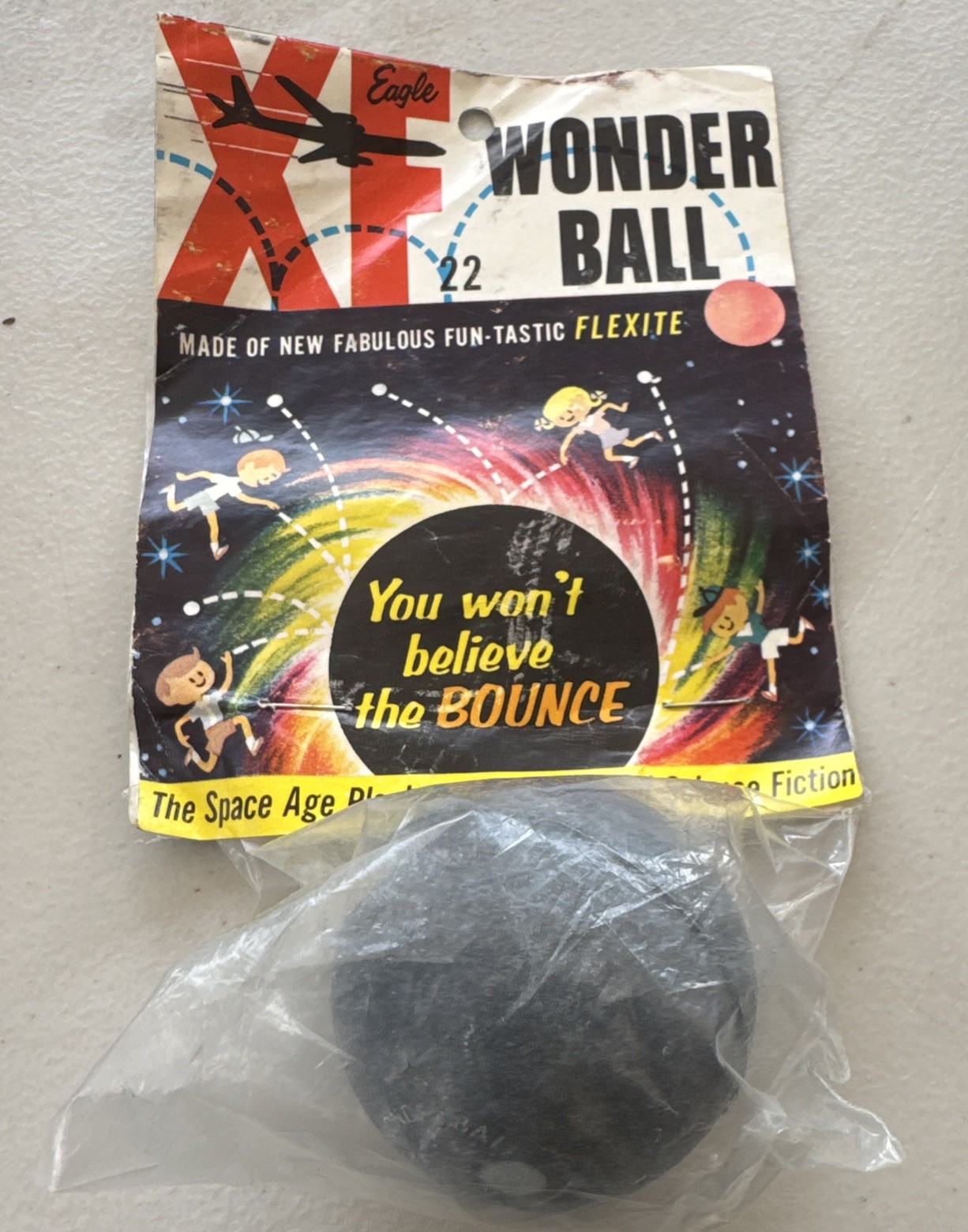 Vintage 1960’S XF Eagle Wonder Ball NIP