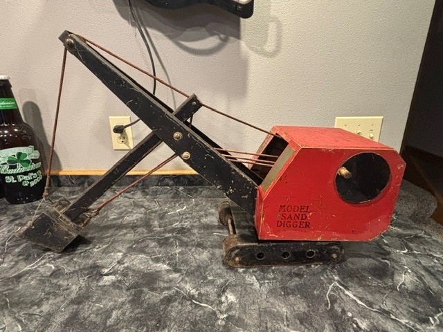 Model Sand Digger Sparks Bourne Handy Corp 1947 BIG SHOVEL