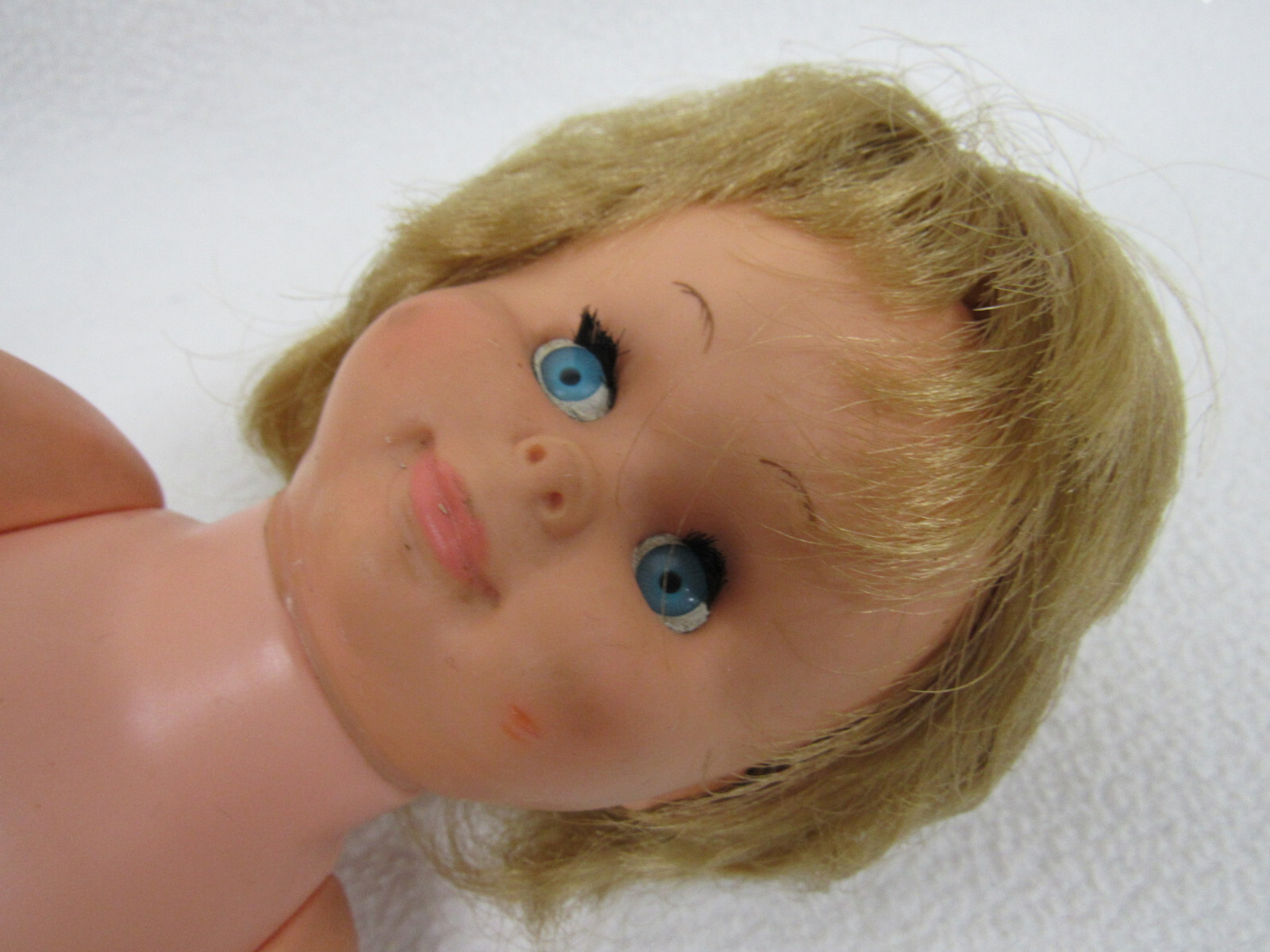 Vtg Walking Doll Kanto Japan Wind Up Toy
