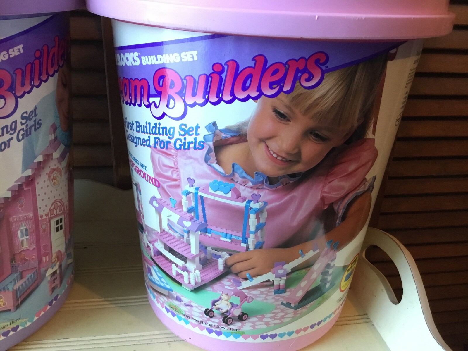 2 VTG TYCO BUILDING SETS FOR GIRLS #1 NURSERY #2 PLAYGROUND 1900 USED w MANUALS