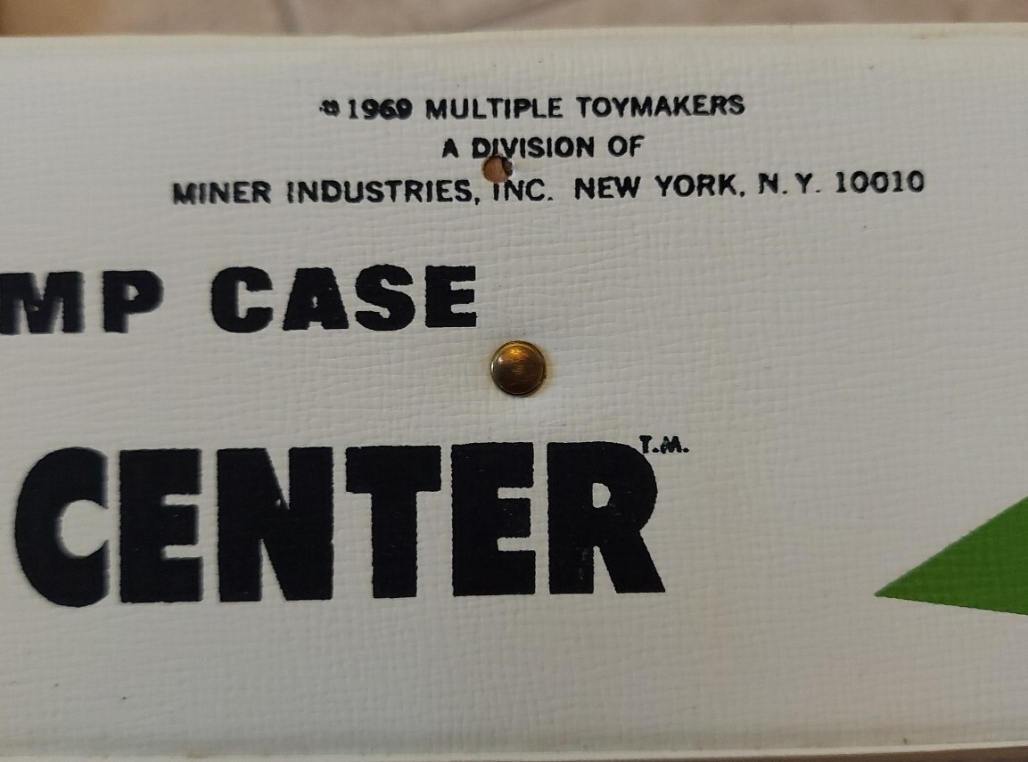 RARE Vintage 1960s US Army Camp Case Training Center Playset Toy Soldier Plastic