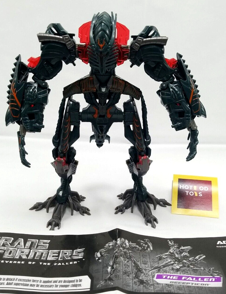 Transformers ROTF Voyager Class PRIME -The Fallen 2009 Movie Decepticon