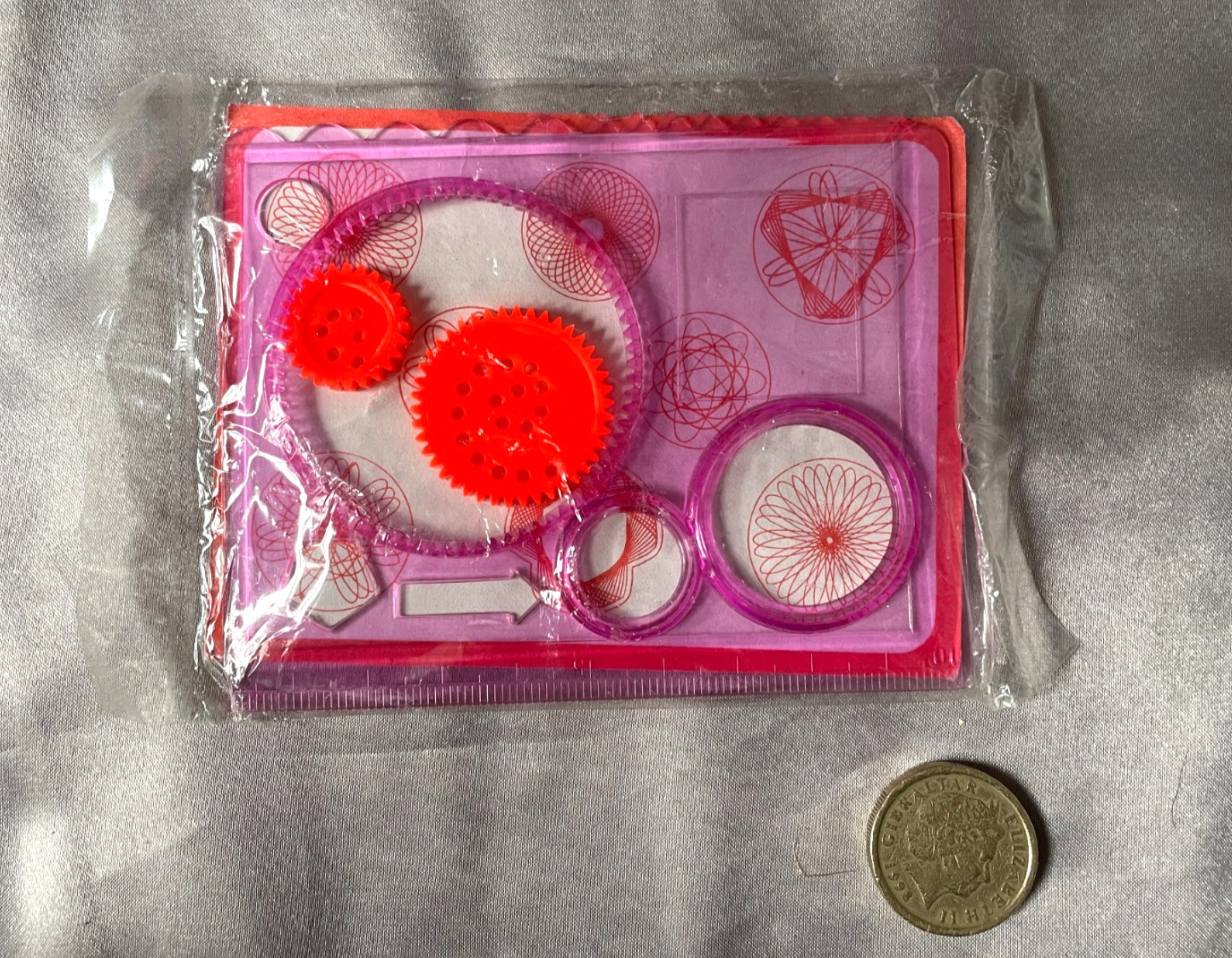 Sealed vintage 1980s mini Pattern Creator like Spirograph Cornelius London
