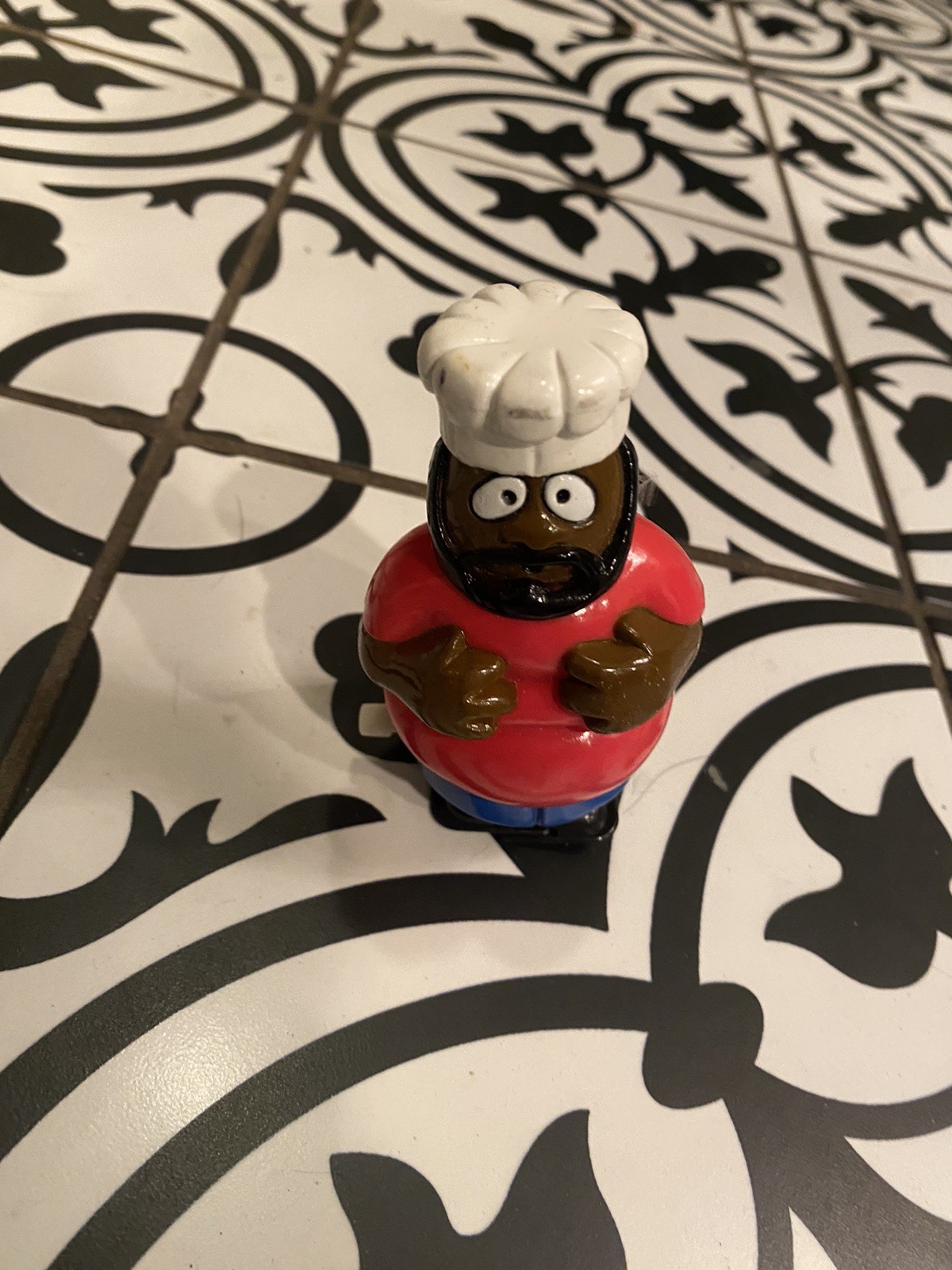 Vintage 4” South Park Chef Wind-Up Walking Figure – 1998 Comedy Central – Works!