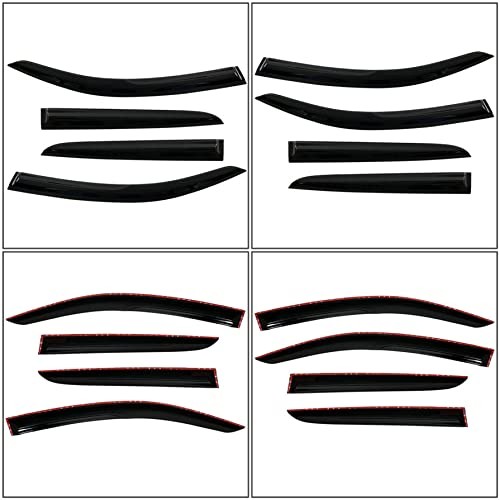 Side Window Visors Deflectors – Rain Guard Replacement for C-HR CHR 2017 2018