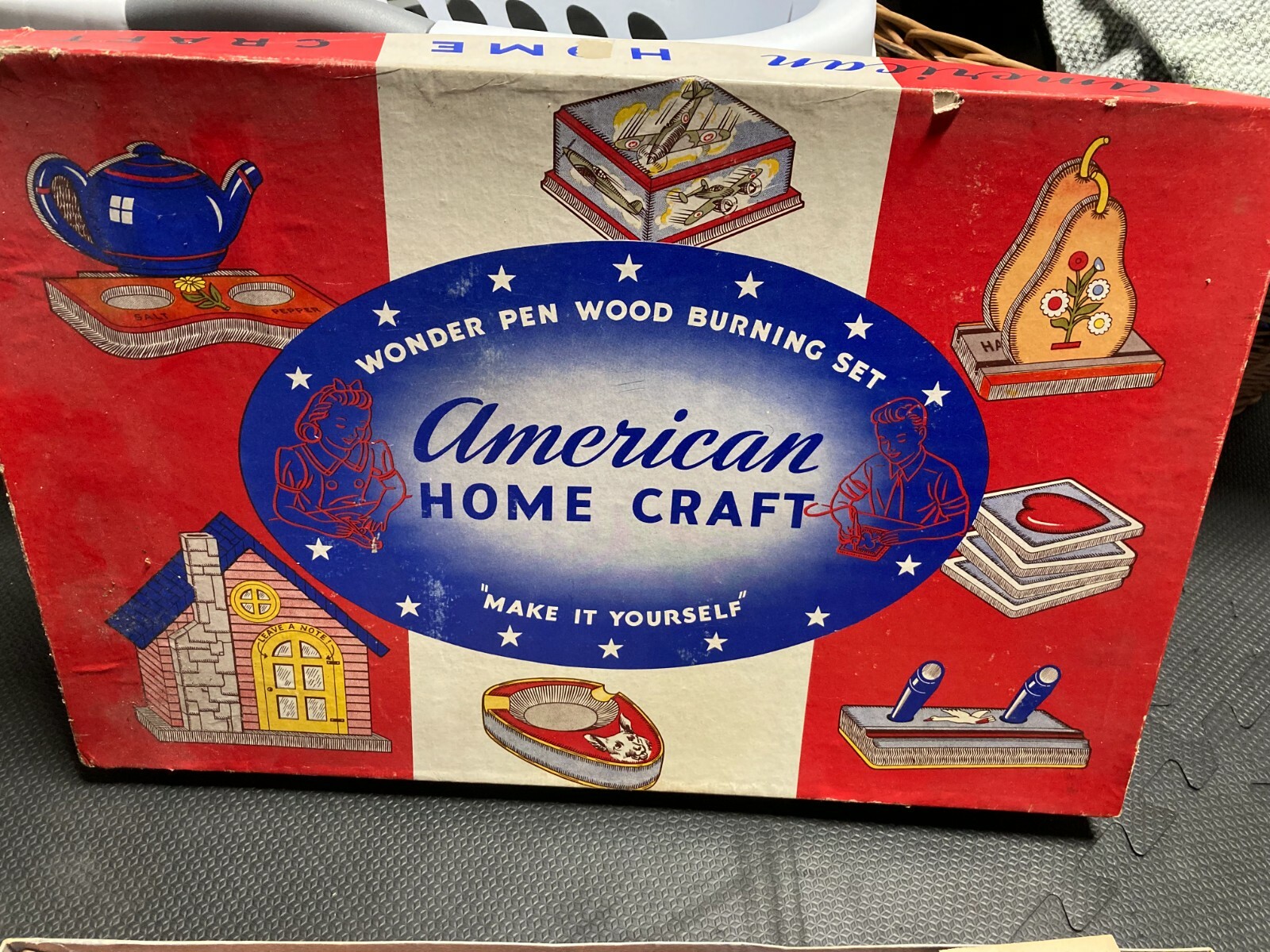 Vintage American Toy and Furniture Co. Home Craft Kit 1942 Chicago USA