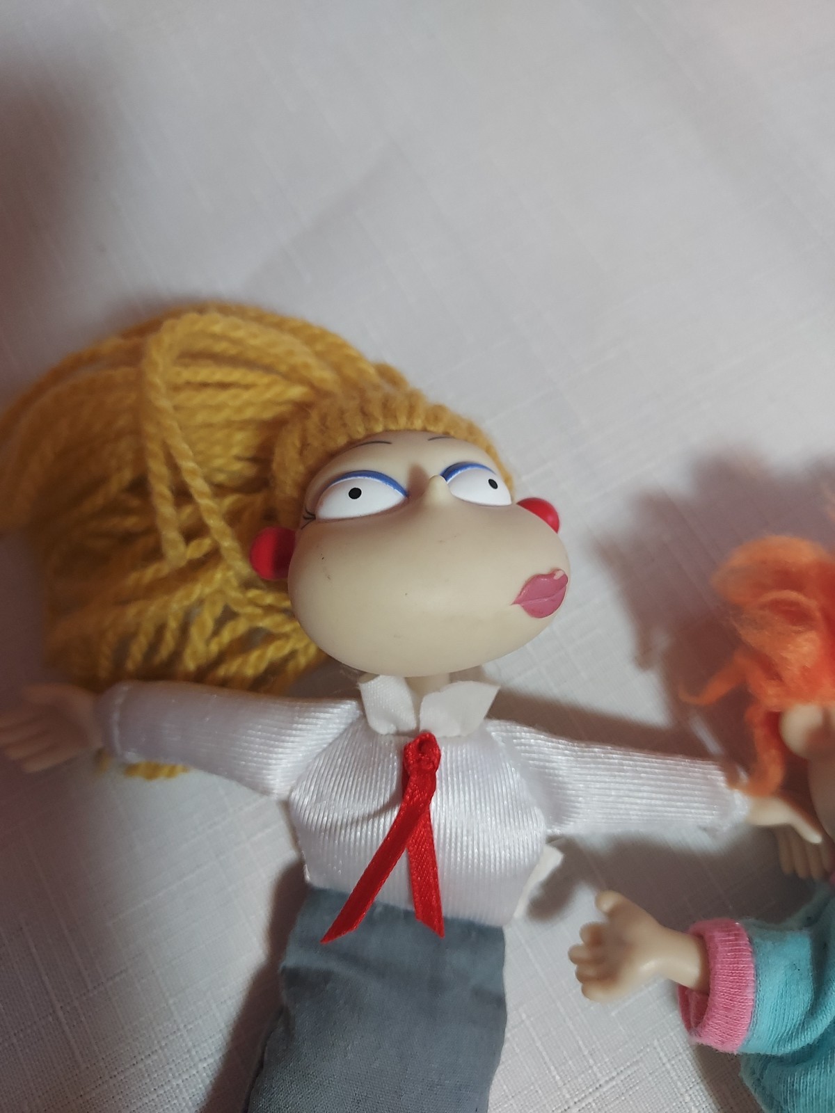 Rugrats Arcotoys Safari Chuckie Finster Doll & Charlotte Pickles Vintage 1997