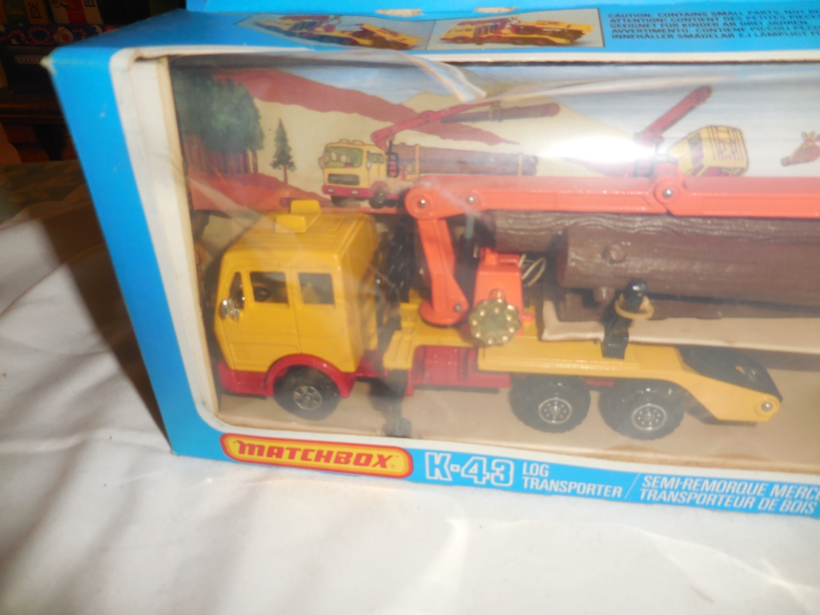 Vintage Matchbox K-43 Log Transporter 1981