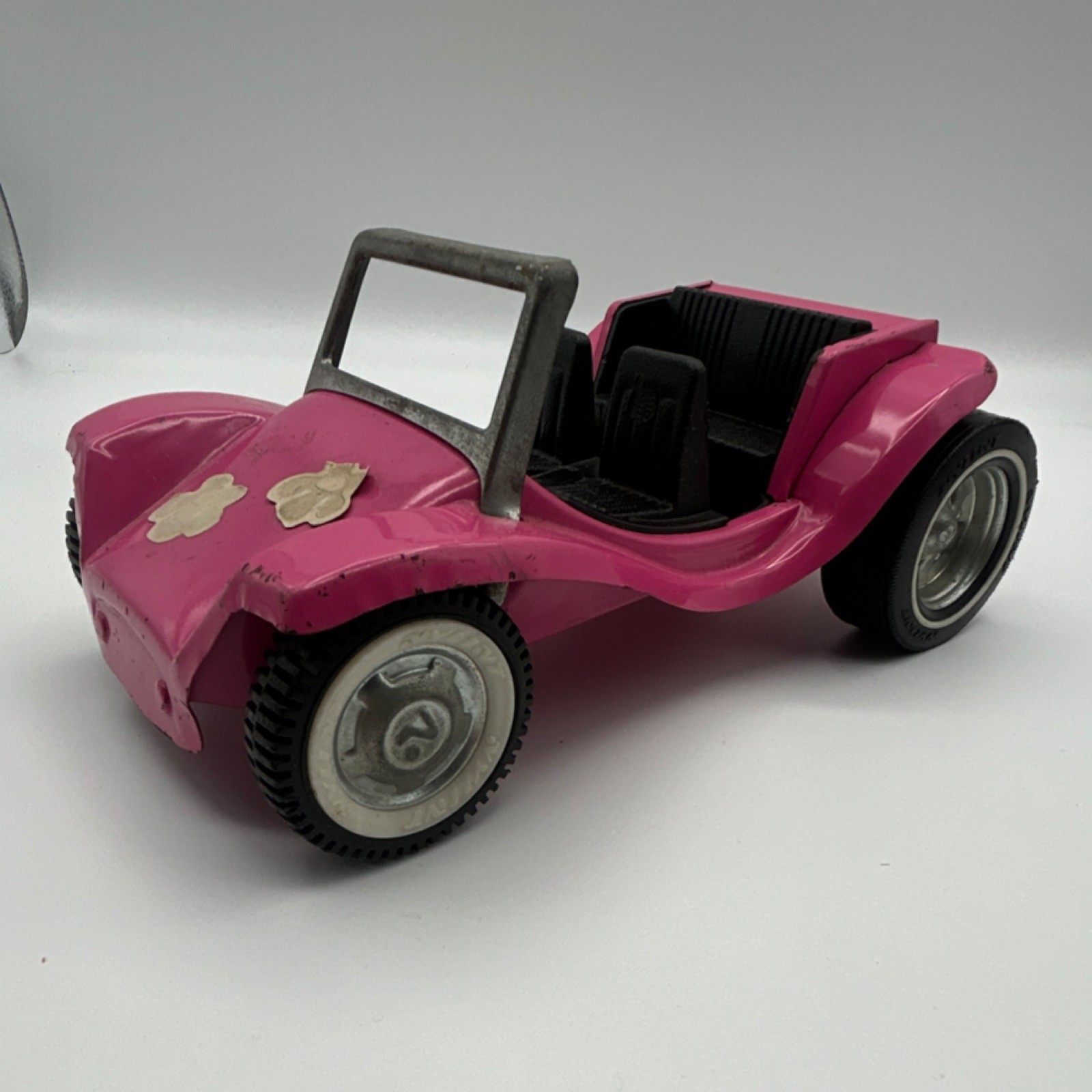 Nylint Pink Dune Buggy Toy Vehicle w/ Chrome Engine Made in Rockford IL USA