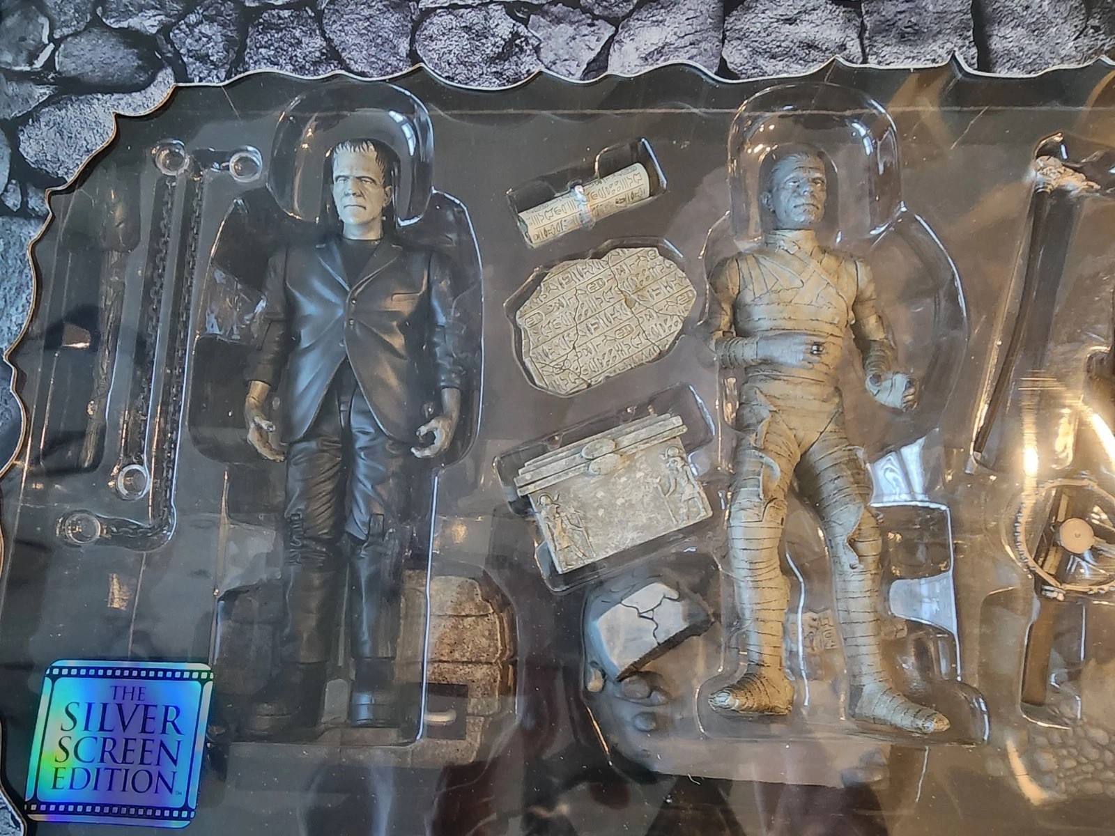 RARE Neca Universal Studios MONSTERS Action Figures The Silver Screen Edition