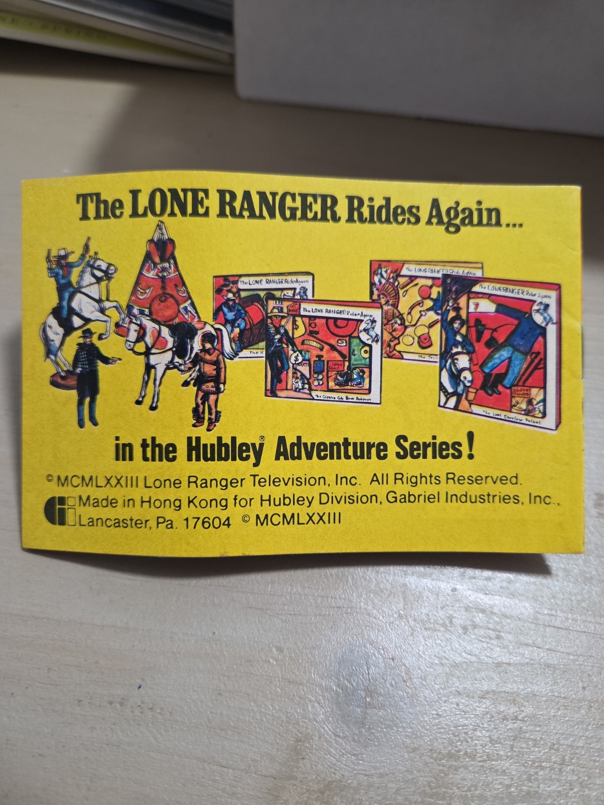 The Lone Ranger: The Story of the Lone Ranger (Comic booklet) 1976 Vintage RARE