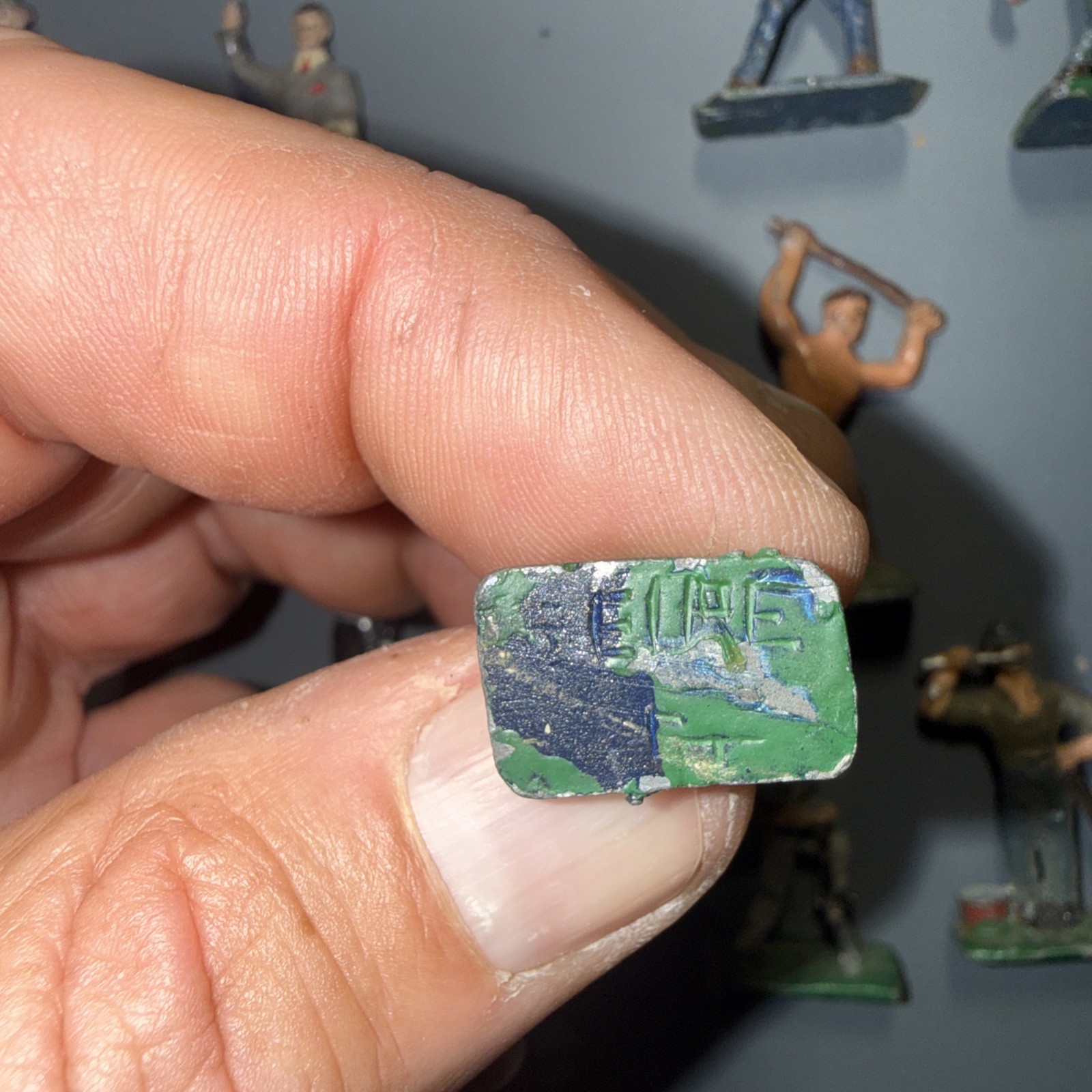 Vintage Miniature Lead Figures EIRE Lot Of 22 Railroad Workers C020