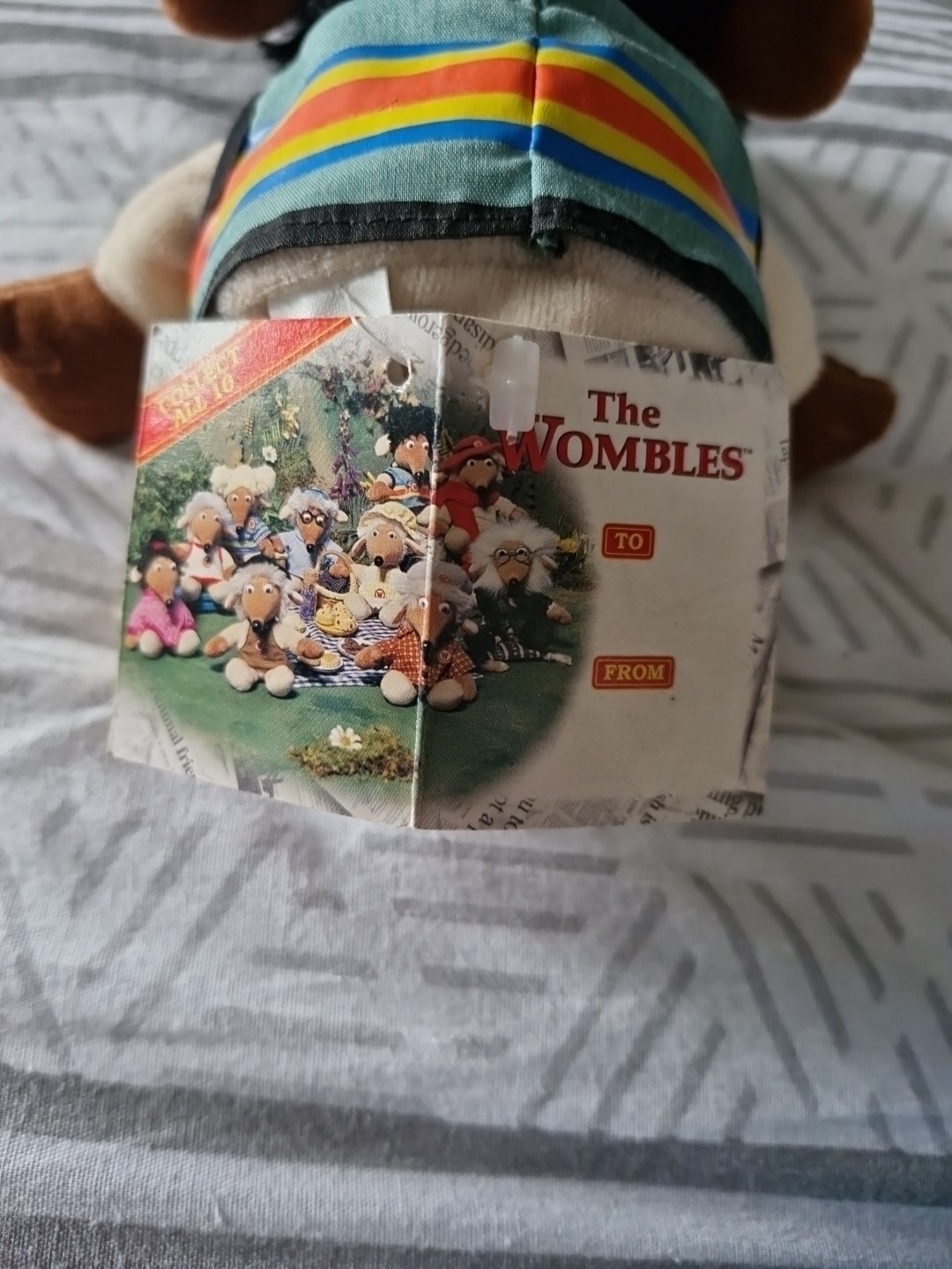 WOMBLES-STEPNEY -6 “ BEANIE – 1998 Golden Bear Ltd