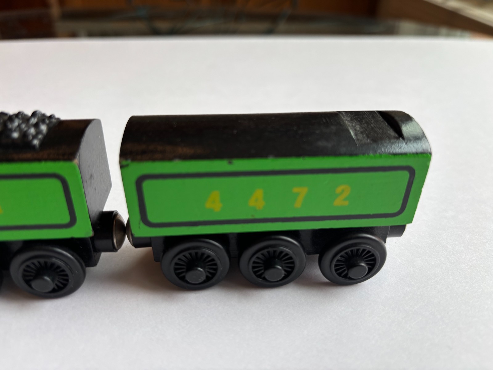 Flying Scotsman Thomas & Friends Wood ENGINE & TENDERS Rare 1999 Learning Curve