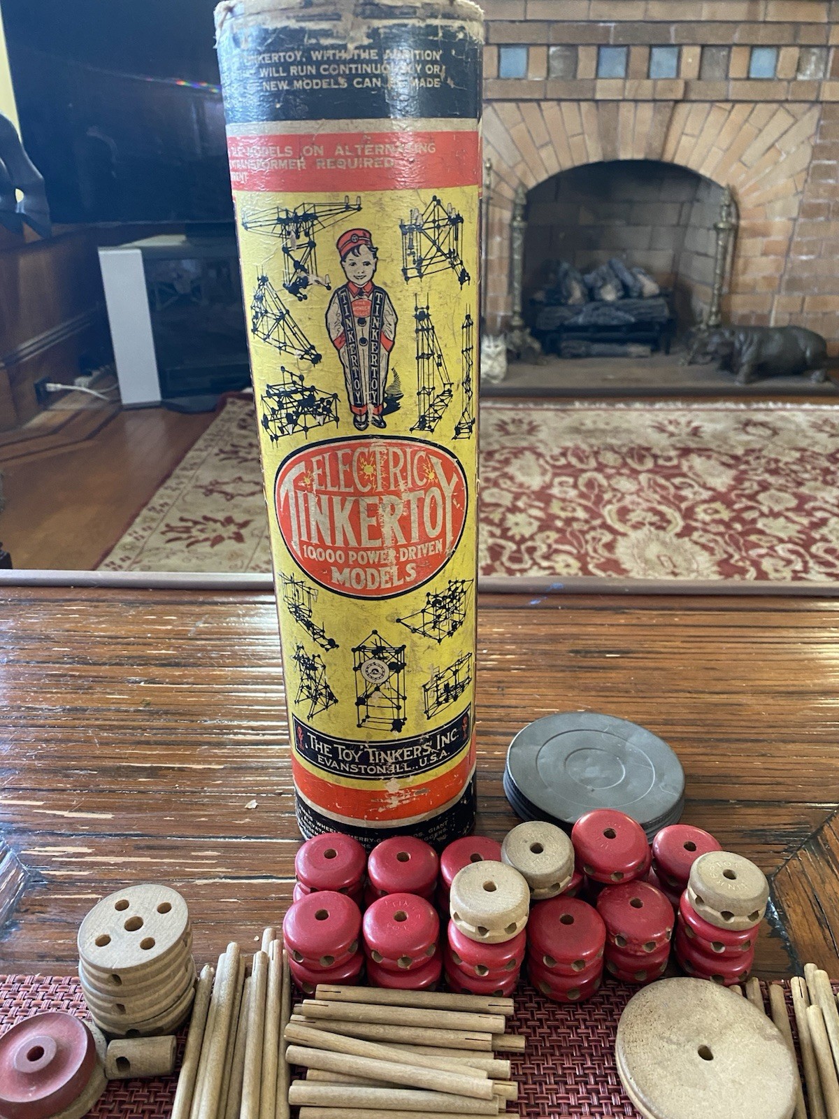 tinker toys vintage